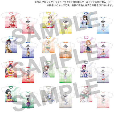 [PREORDER] Love Live Nijigasaki NIJIGAKU Monthly Songs♪ POP UP STORE Graphic T-Shirts