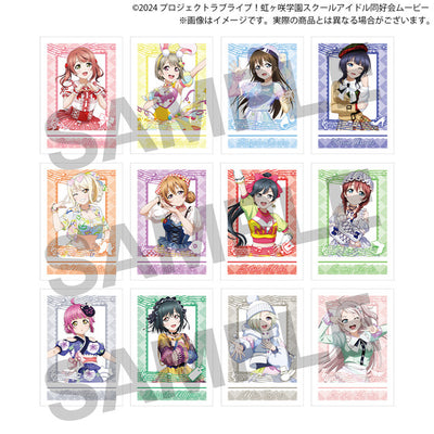 [PREORDER] Love Live Nijigasaki NIJIGAKU Monthly Songs♪ POP UP STORE Instant Photo-Style Card Blind Bags