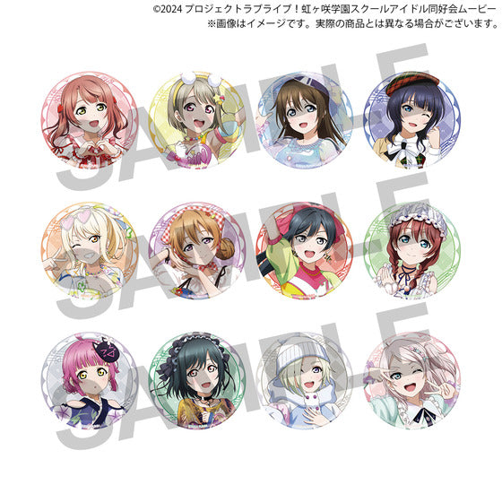 [PREORDER] Love Live Nijigasaki NIJIGAKU Monthly Songs♪ POP UP STORE Can Badge Blind Bags