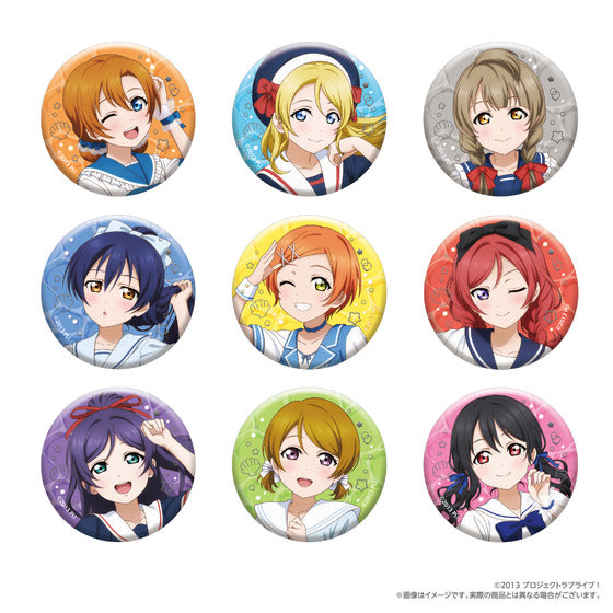 [PREORDER] u's Love Live Marine Collection Jewel Can Badges