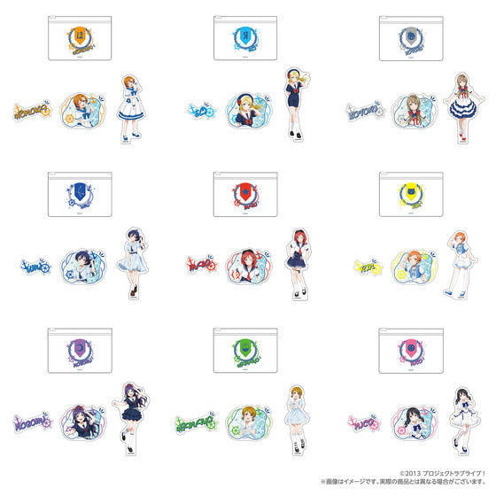 [PREORDER] u's Love Live Marine Collection Sticker Set with Clear Cases