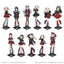 [PREORDER] Hasunosora Love Live POP UP SHOP Gothic Punk Collection BIG Acrylic Stands