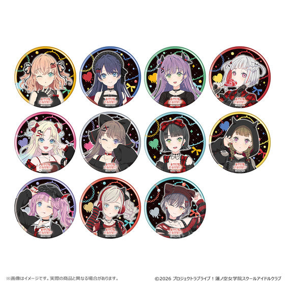 [PREORDER] Hasunosora Love Live POP UP SHOP Gothic Punk Collection Random Can Badge Blind Bags