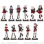 [PREORDER] Hasunosora Love Live POP UP SHOP Gothic Punk Collection Acrylic Stands