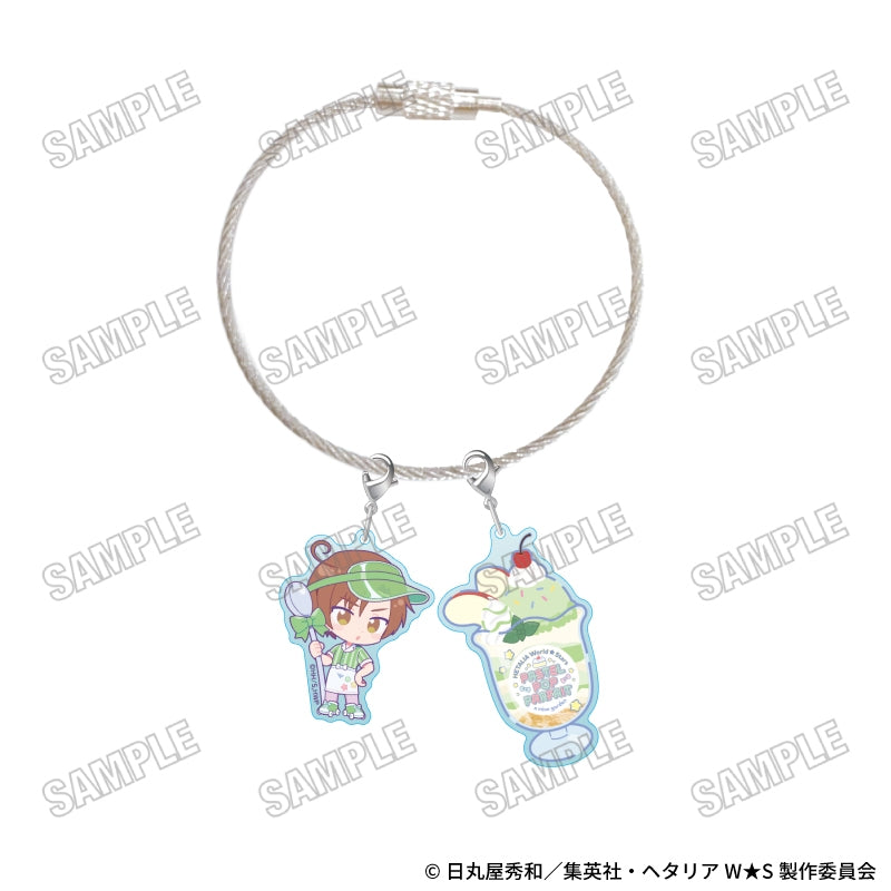 [PREORDER] Hetalia World Stars Pastel Pop Parfait Acrylic Wire Charms