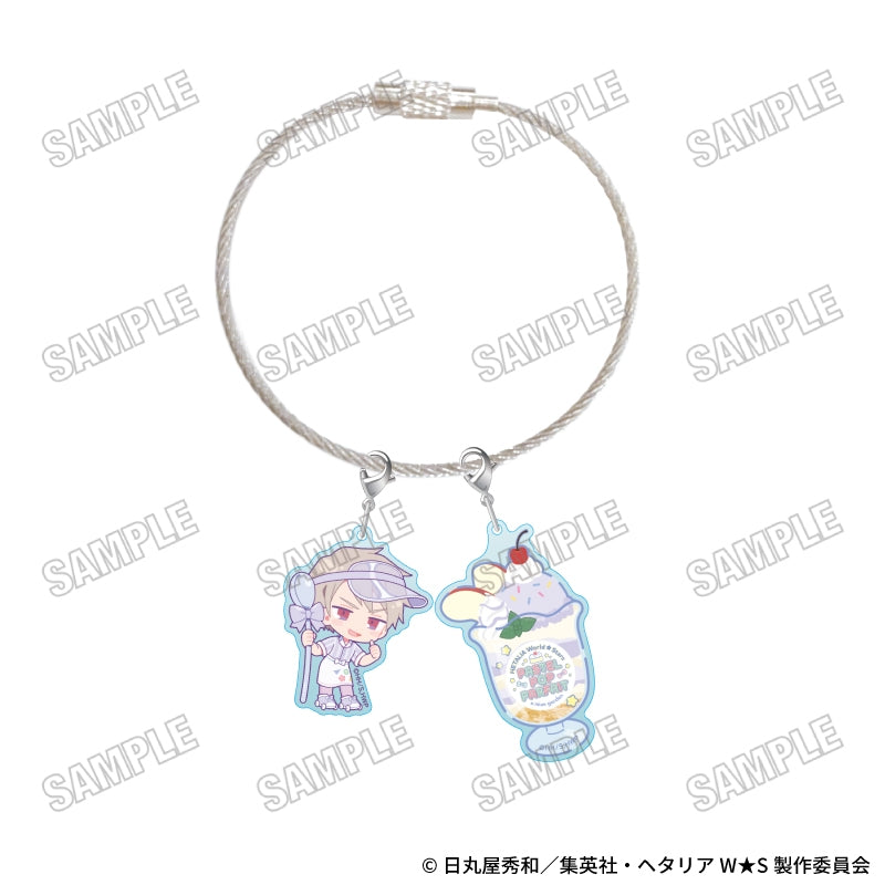 [PREORDER] Hetalia World Stars Pastel Pop Parfait Acrylic Wire Charms