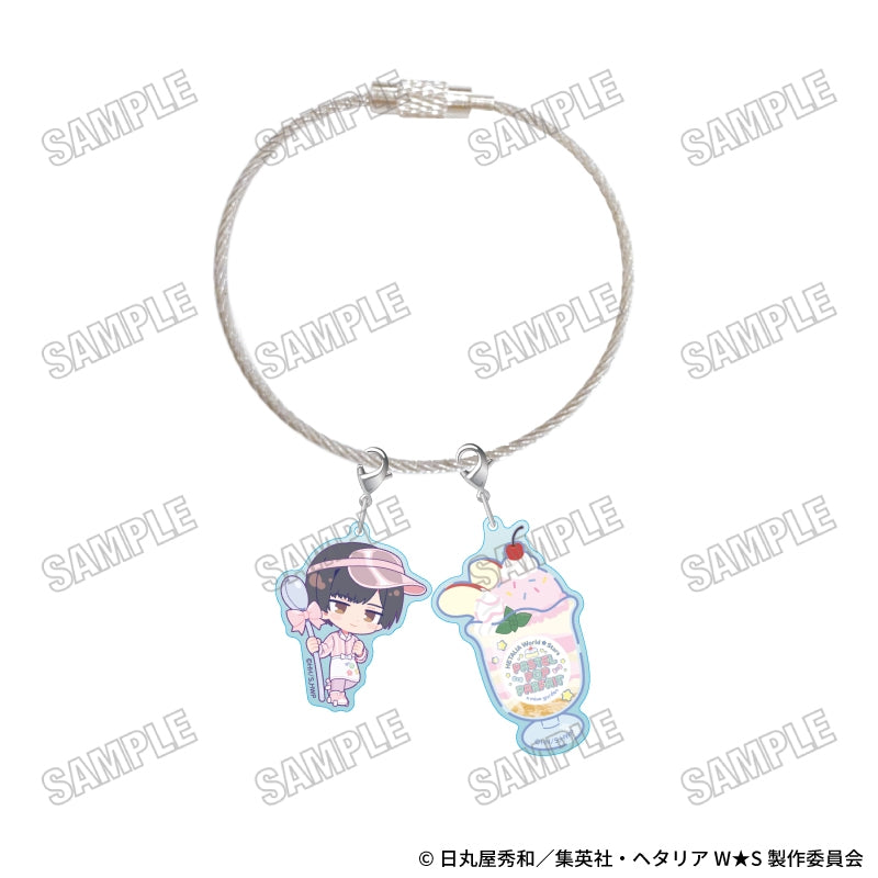 [PREORDER] Hetalia World Stars Pastel Pop Parfait Acrylic Wire Charms