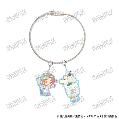 [PREORDER] Hetalia World Stars Pastel Pop Parfait Acrylic Wire Charms