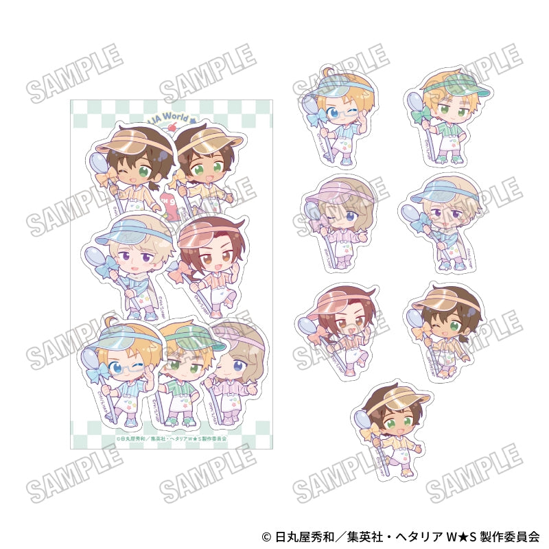 [PREORDER] Hetalia World Stars Pastel Pop Parfait Flake Stickers