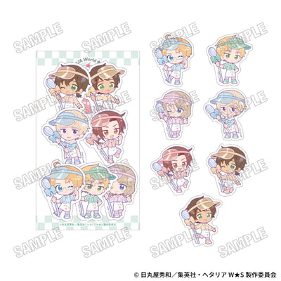 [PREORDER] Hetalia World Stars Pastel Pop Parfait Flake Stickers
