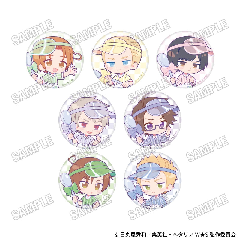 [PREORDER] Hetalia World Stars Pastel Pop Parfait Can Badges Set A