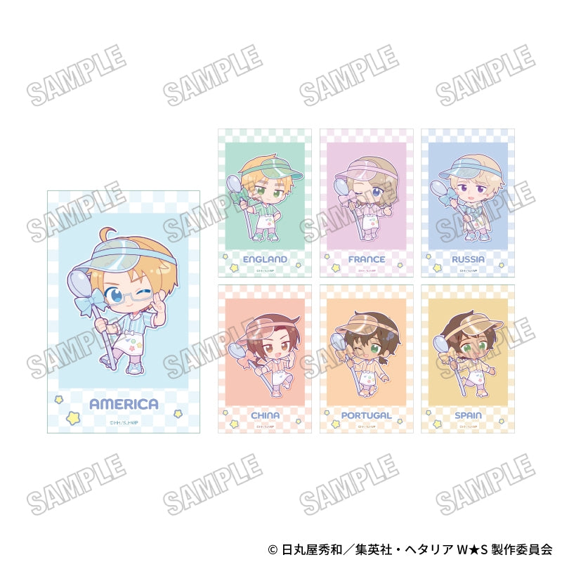 [PREORDER] Hetalia World Stars Pastel Pop Parfait Photo-style Cards Set B