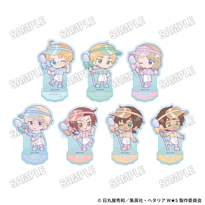 [PREORDER] Hetalia World Stars Pastel Pop Parfait Mini Acrylic Stands Set B