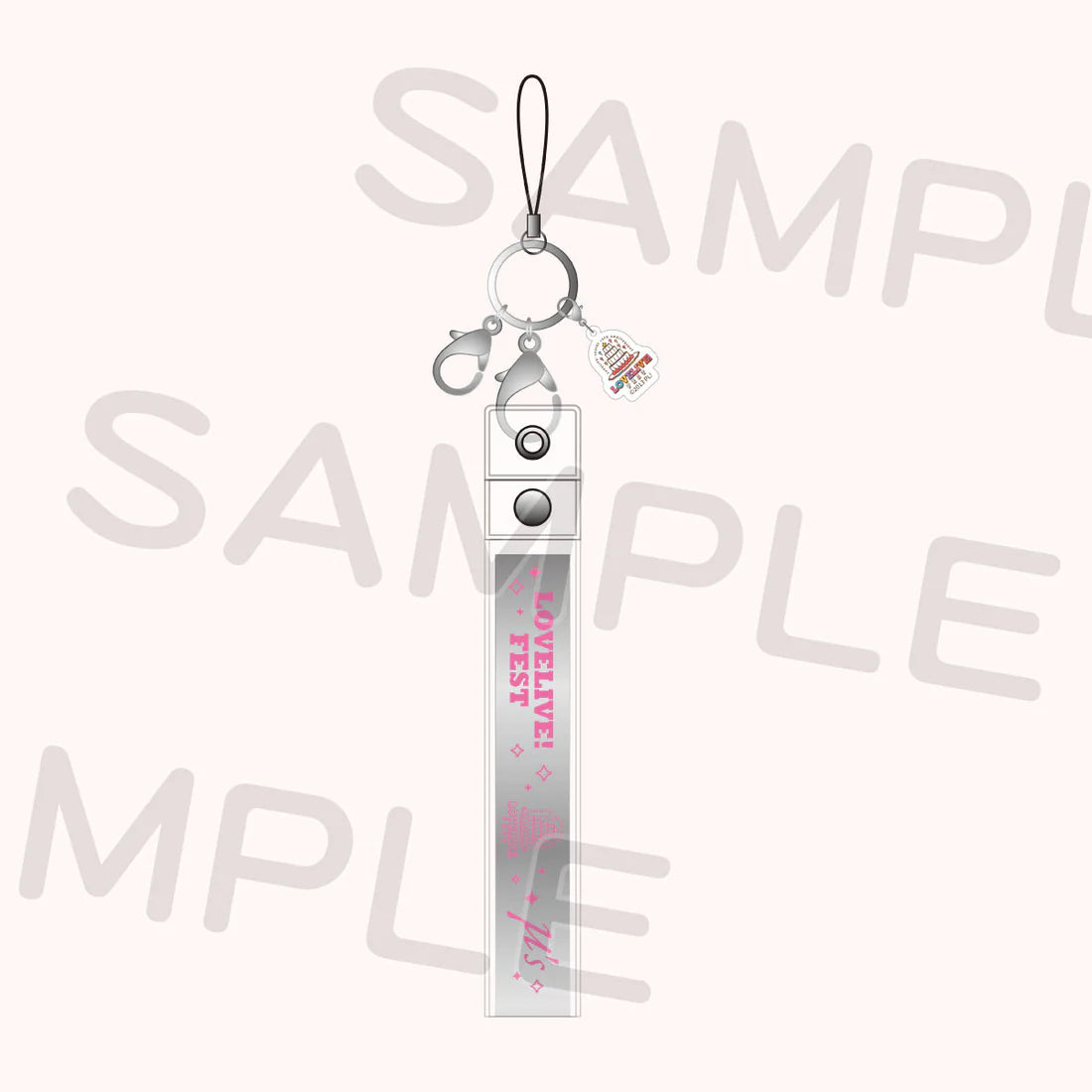 [PREORDER] Love Live 15th Anniversary LoveLive! Fest Silver Tape Keychains