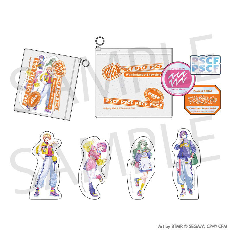 [PREORDER] Project Sekai Connect Live Creators Festa 2026 Sticker Set with Pouch