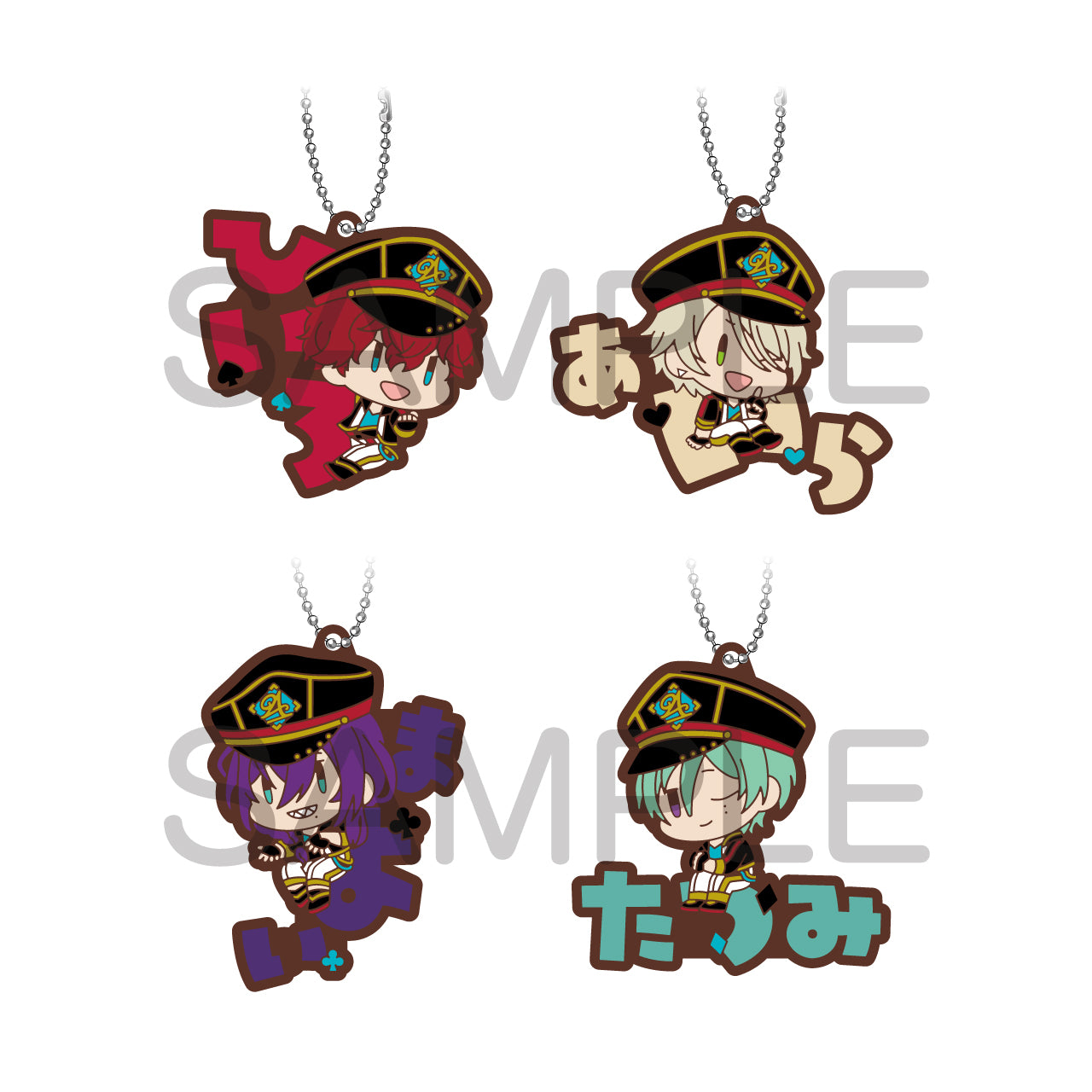 [PREORDER] Ensemble Stars Pitanko Rubber Straps vol. 4