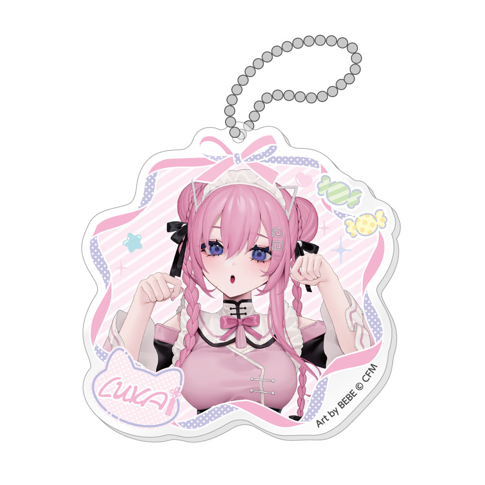 [PREORDER] Vocaloid Concept Cafe Acrylic Keychains - Character Style
