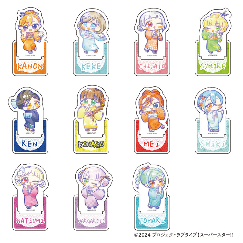 [PREORDER] Liella Love Live Superstar Kimono Mini Acrylic Stands