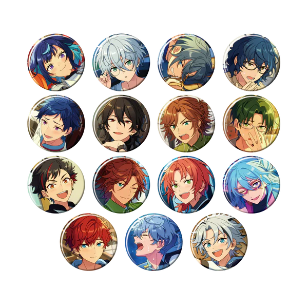 [PREORDER] Ensemble Stars Can Badge Collection -Casual Side- [August 2024]