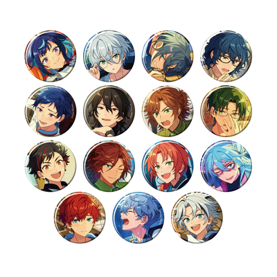 [PREORDER] Ensemble Stars Can Badge Collection -Casual Side- [August 2024]