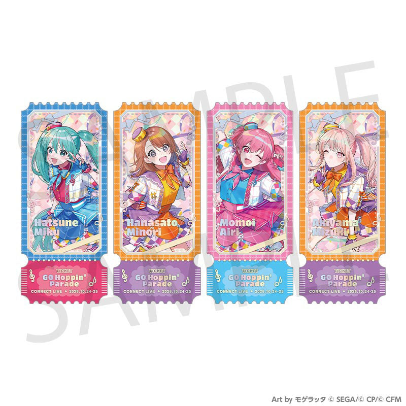 [PREORDER]Project Sekai GO Hoppin' Parade Ticket-Style Cards Set A