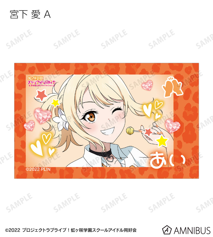 [PREORDER] Love Live Nijigasaki Gal Outfit Instant-style Photo Cards