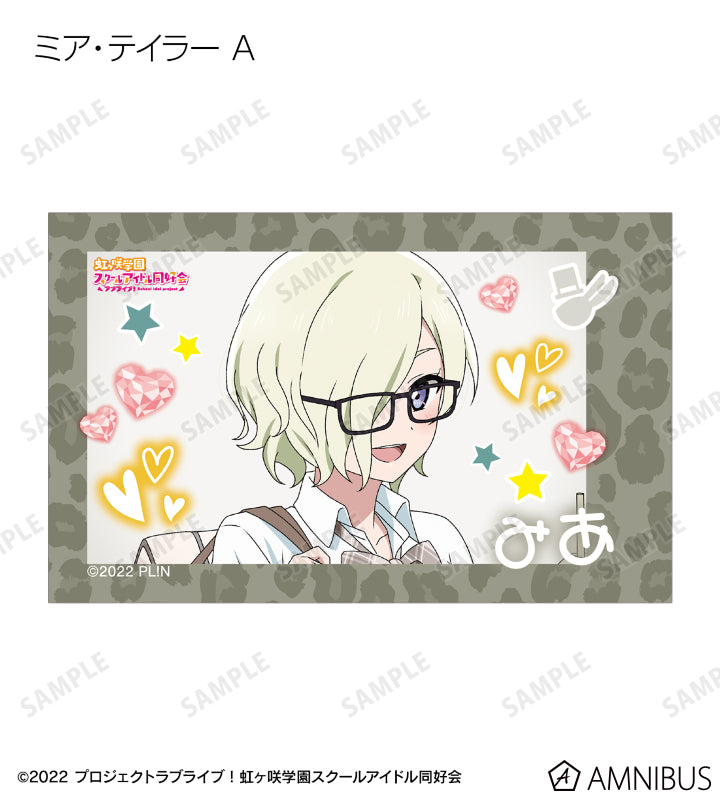 [PREORDER] Love Live Nijigasaki Gal Outfit Instant-style Photo Cards