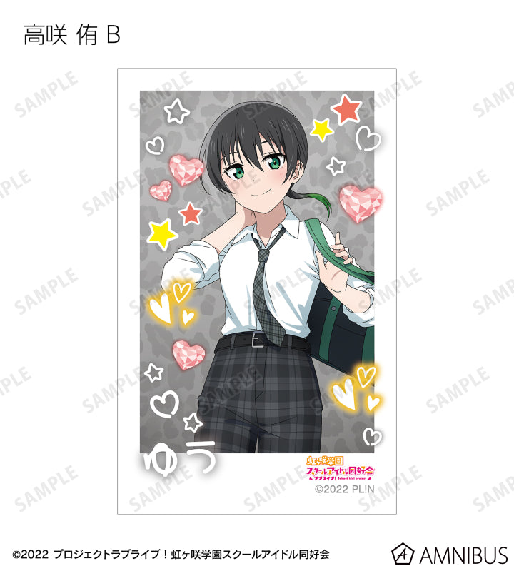 [PREORDER] Love Live Nijigasaki Gal Outfit Instant-style Photo Cards