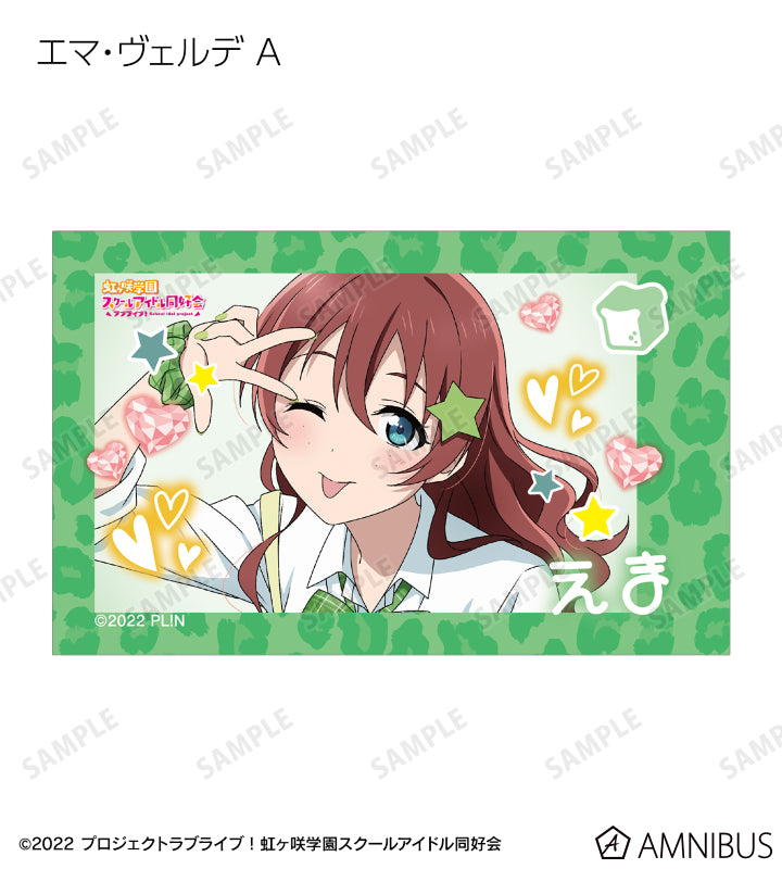 [PREORDER] Love Live Nijigasaki Gal Outfit Instant-style Photo Cards