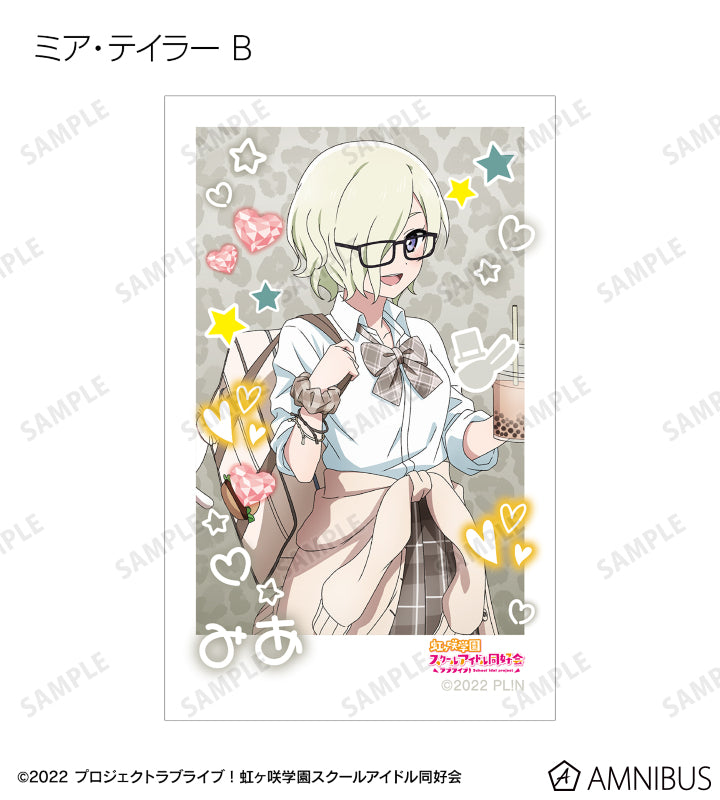 [PREORDER] Love Live Nijigasaki Gal Outfit Instant-style Photo Cards