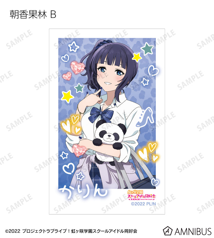 [PREORDER] Love Live Nijigasaki Gal Outfit Instant-style Photo Cards