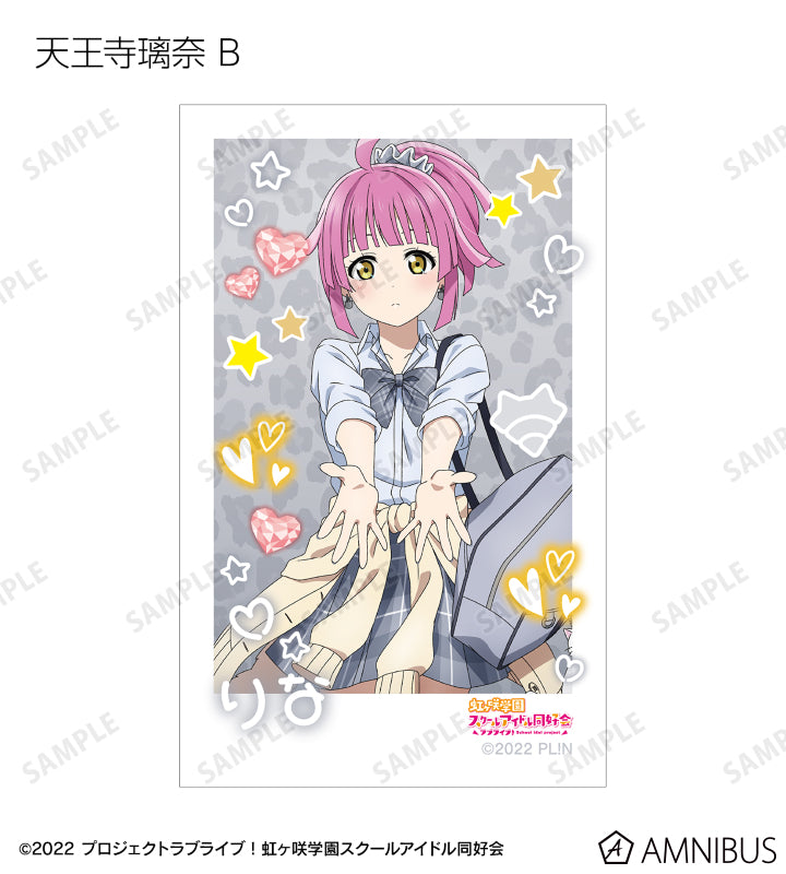 [PREORDER] Love Live Nijigasaki Gal Outfit Instant-style Photo Cards