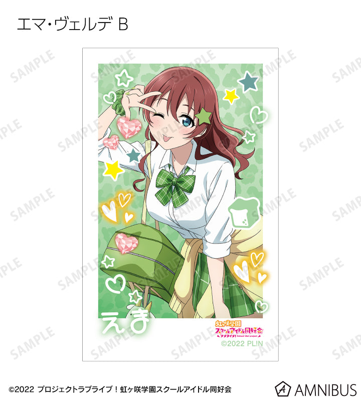 [PREORDER] Love Live Nijigasaki Gal Outfit Instant-style Photo Cards