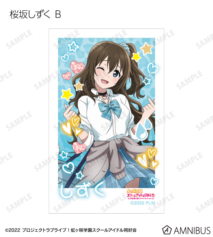 [PREORDER] Love Live Nijigasaki Gal Outfit Instant-style Photo Cards