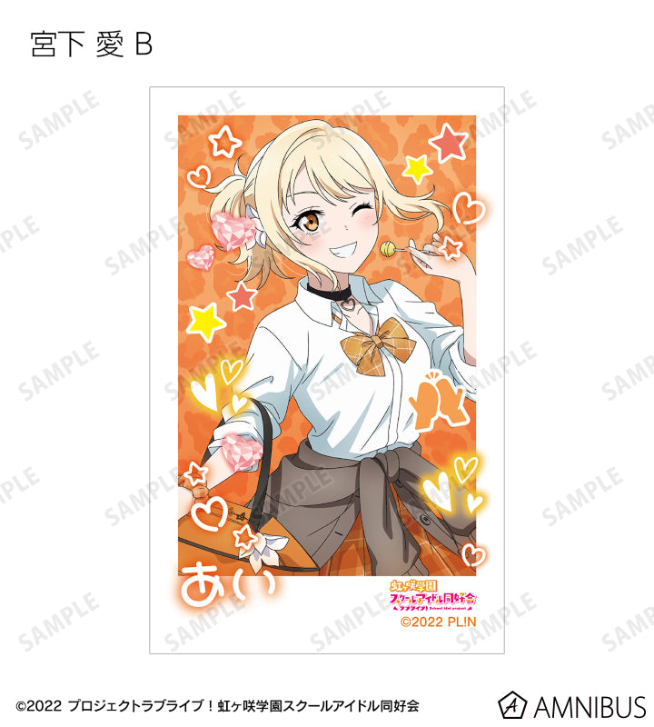 [PREORDER] Love Live Nijigasaki Gal Outfit Instant-style Photo Cards
