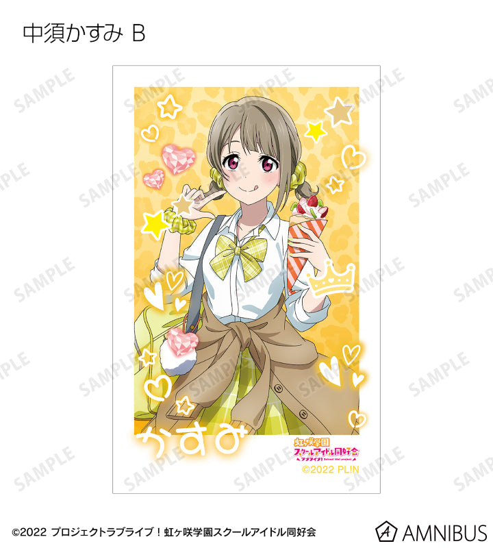 [PREORDER] Love Live Nijigasaki Gal Outfit Instant-style Photo Cards