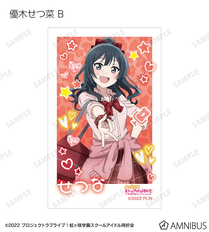 [PREORDER] Love Live Nijigasaki Gal Outfit Instant-style Photo Cards