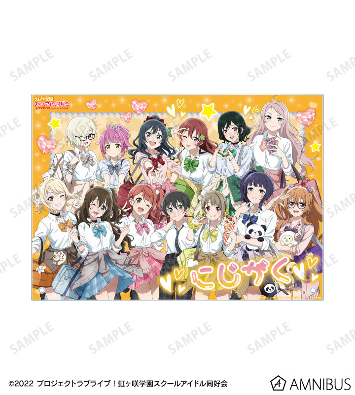[PREORDER] Love Live Nijigasaki Gal Outfit Group Acrylic Panel