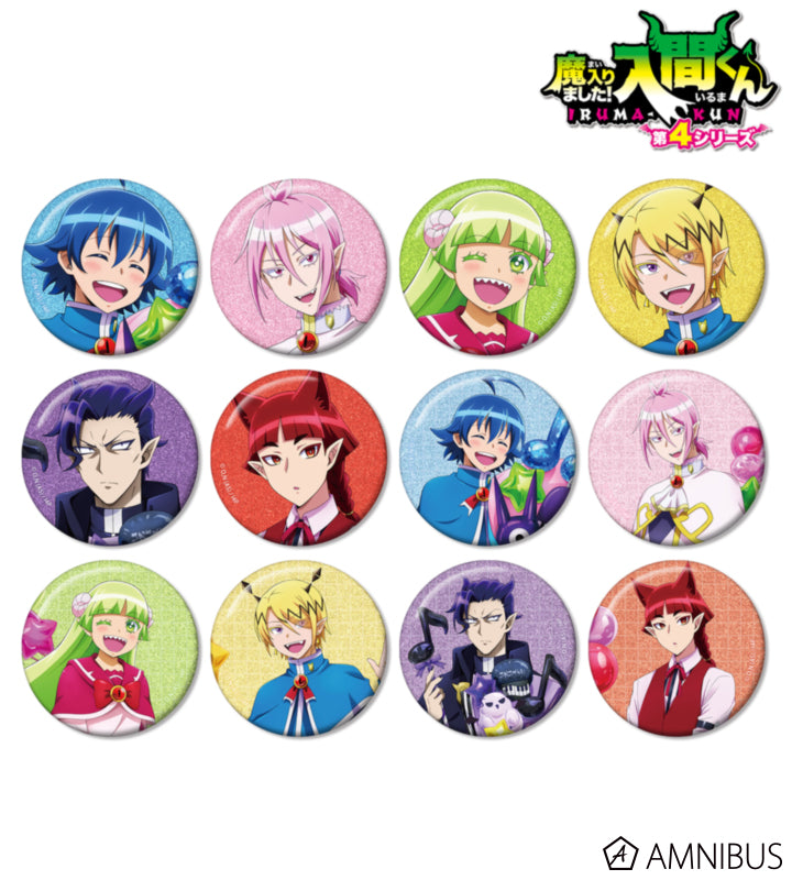 [PREORDER] Welcome to Demon School / Mairimashita Iruma-kun Musical Note Balloon Ver. Can Badges