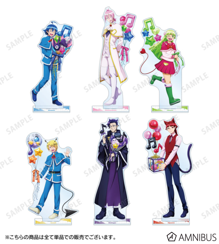 [PREORDER] Welcome to Demon School / Mairimashita Iruma-kun Musical Note Balloon Ver. Extra Large Acrylic Stands