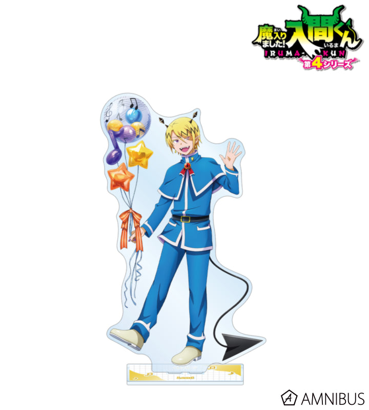 [PREORDER] Welcome to Demon School / Mairimashita Iruma-kun Musical Note Balloon Ver. Extra Large Acrylic Stands