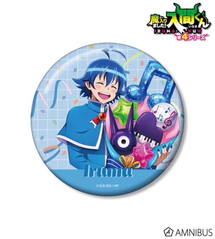 [PREORDER] Welcome to Demon School / Mairimashita Iruma-kun Musical Note Balloon Ver. BIG Can Badge