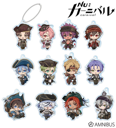 [PREORDER] NU: Carnival Veiled Voyage Chibi Acrylic Keychains