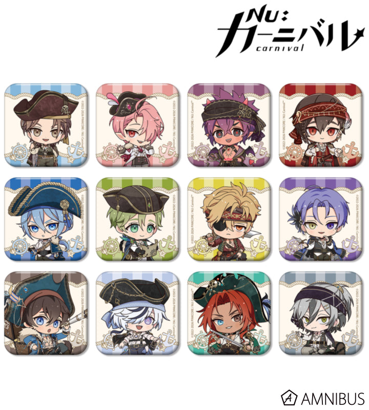 [PREORDER] NU: Carnival Veiled Voyage Chibi Square Can Badges