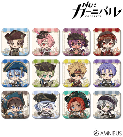 [PREORDER] NU: Carnival Veiled Voyage Chibi Square Can Badges