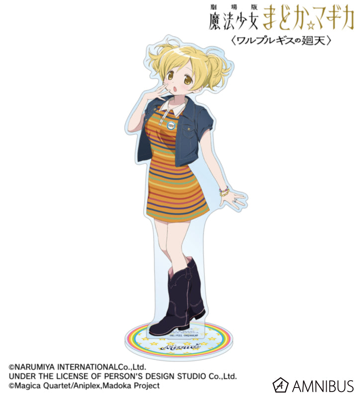 [PREORDER] Puella Magi Madoka Magica x ANGEL BLUE BIG Acrylic Stands