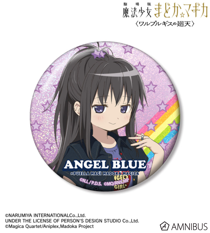 [PREORDER] Puella Magi Madoka Magica x ANGEL BLUE Big Holographic Can Badges