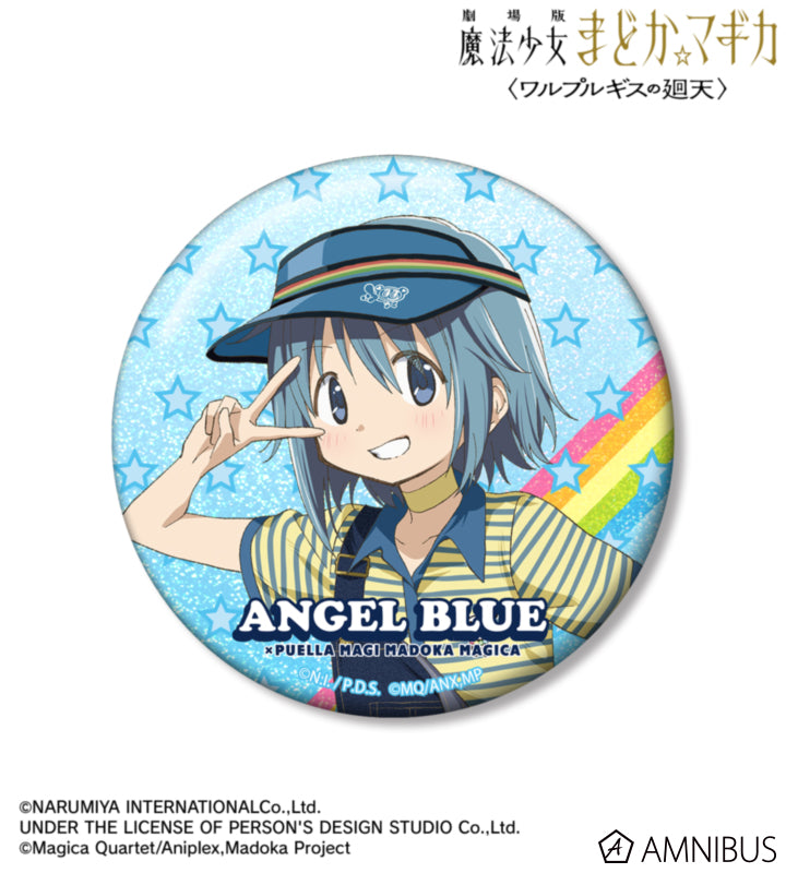[PREORDER] Puella Magi Madoka Magica x ANGEL BLUE Big Holographic Can Badges