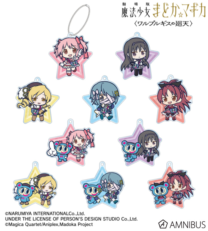 [PREORDER] Puella Magi Madoka Magica x ANGEL BLUE Chibi Acrylic Keychains