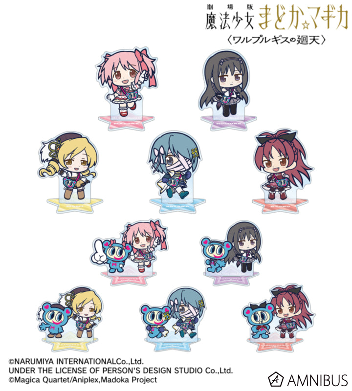 [PREORDER] Puella Magi Madoka Magica x ANGEL BLUE Chibi Acrylic Stands
